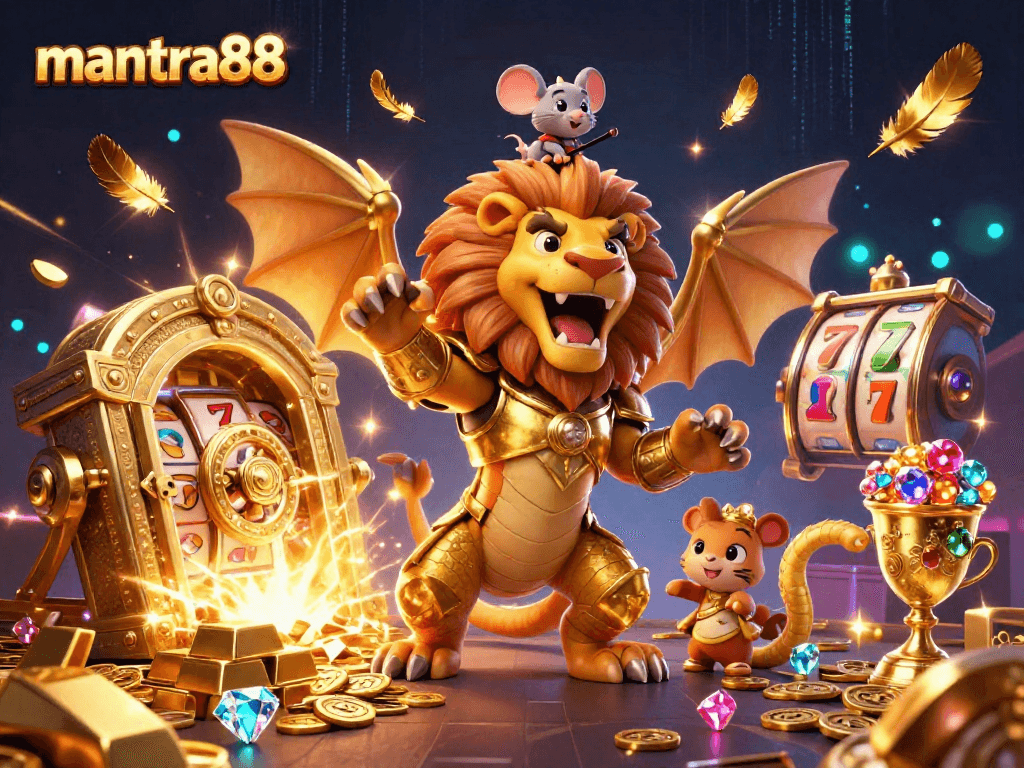 Experience the thrill of jackpot wins with mantra88 in a dynamic online casino environment filled with treasures.