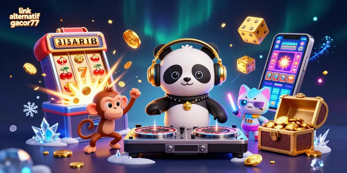 Gali tempat terbaik bermain dengan link alternatif gacor77 dan nikmati permainan Wild Bounty Showdown.