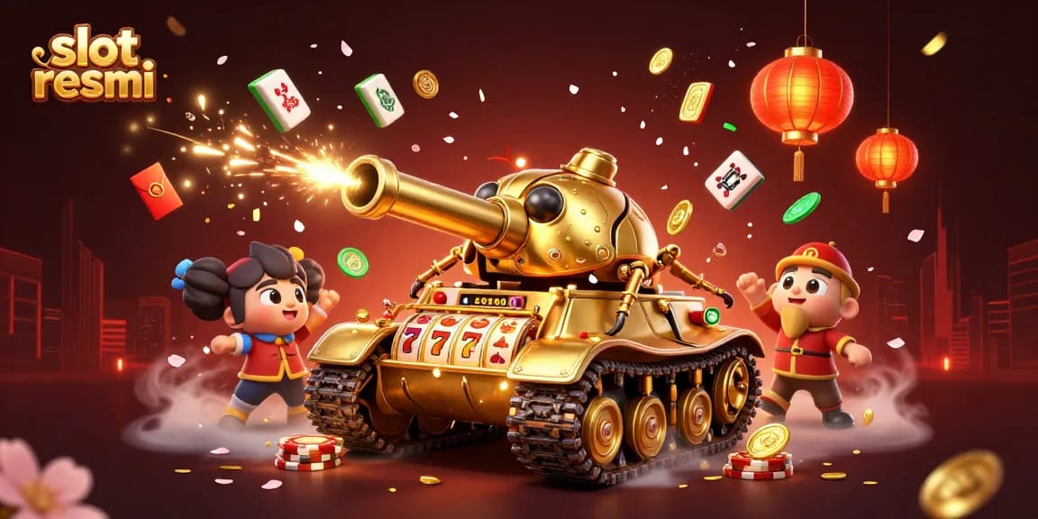 Menangkan slot resmi dengan kasino kecil dalam tank kejuaraan yang penuh warna dan simbol keberuntungan.
