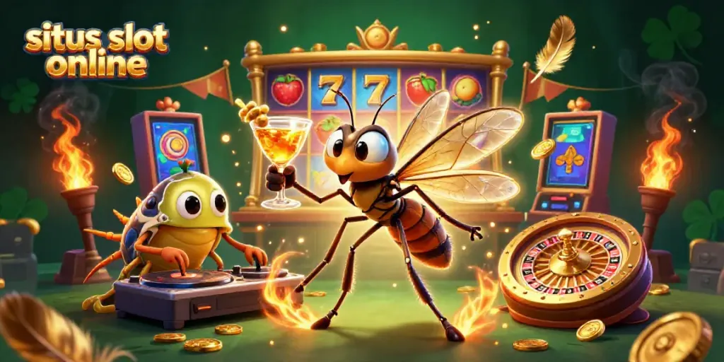Engage with situs slot online featuring dynamic characters and thrilling slot machine action.