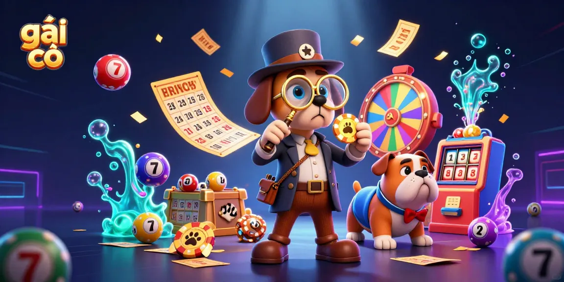 Engage with exciting lottery and gaming elements in this vibrant scene featuring gái gọi themes.