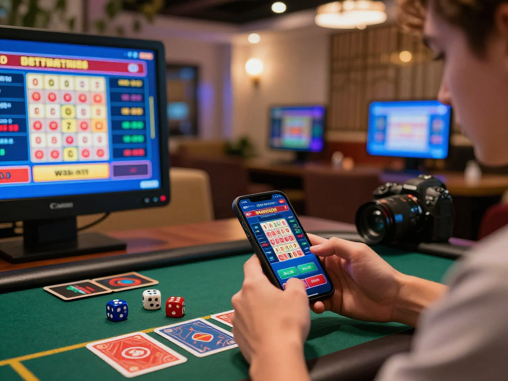 Dewatogel user placing online bets in engaging gambling environment.