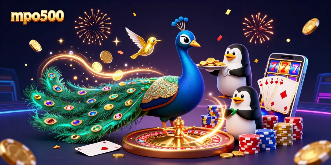 Experience winning with mpo500 through vibrant casino visuals and dynamic game elements.