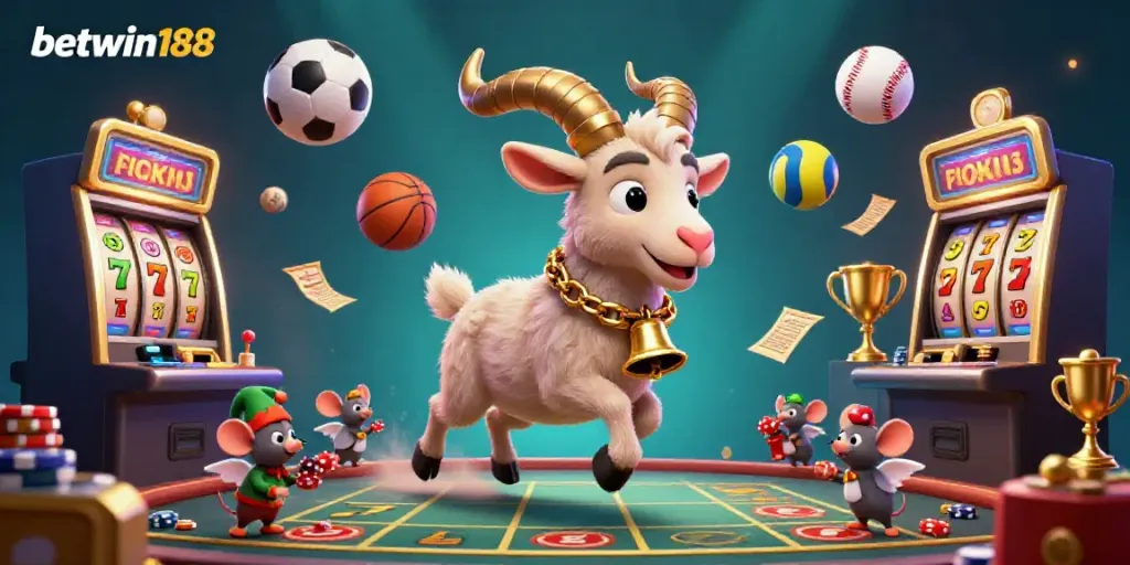 Menangkan permainan di betwin188 dengan suasana kasino slot yang ceria.