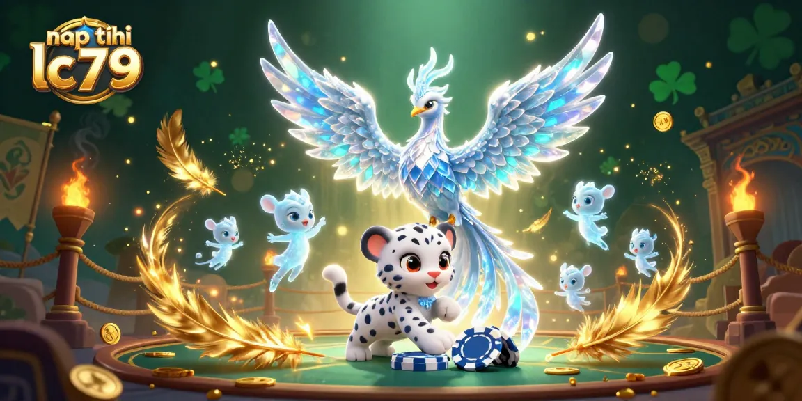 Nạp tiền lc79 với hình ảnh hấp dẫn từ các nhân vật 3D trong không gian casino sôi động.