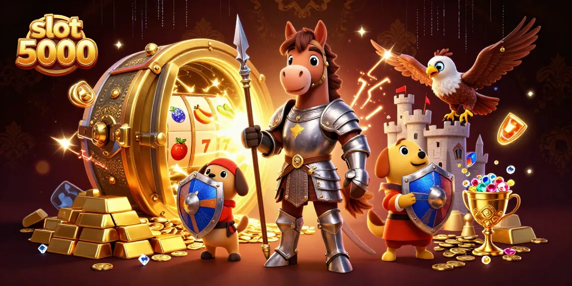 Menangkan slot 5000 dengan pengalaman visual menarik dari karakter dan harta karun