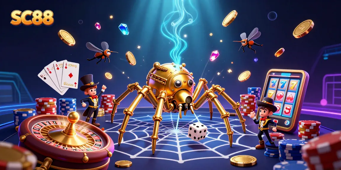 Experience the vibrant world of SC88 with engaging casino elements and rich visuals.