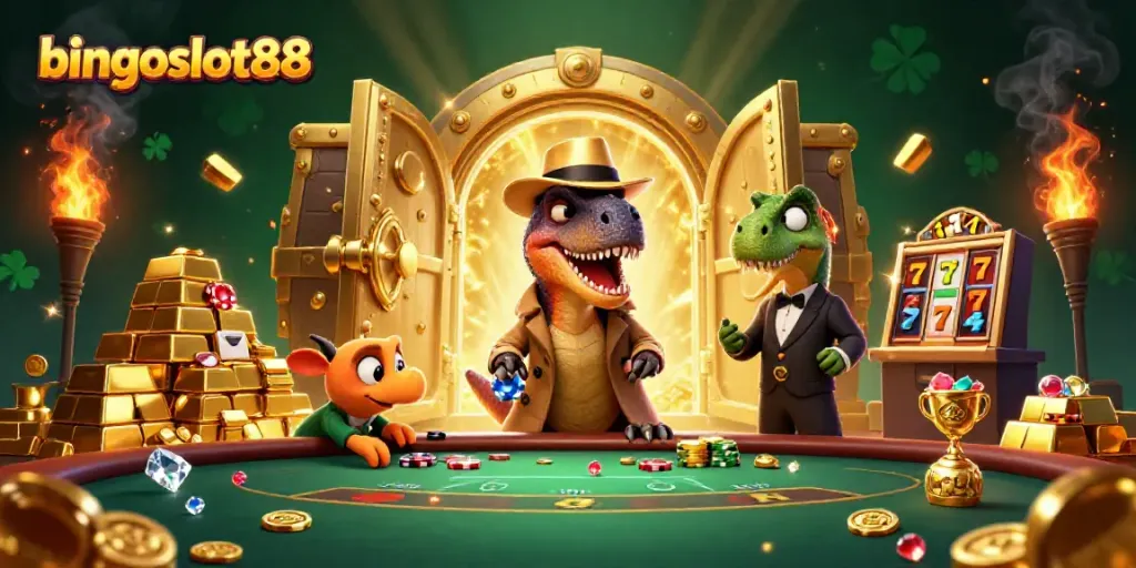 Bergabunglah dengan keseruan bingoslot88 di meja blackjack dengan karakter unik yang mencuri perhatian!