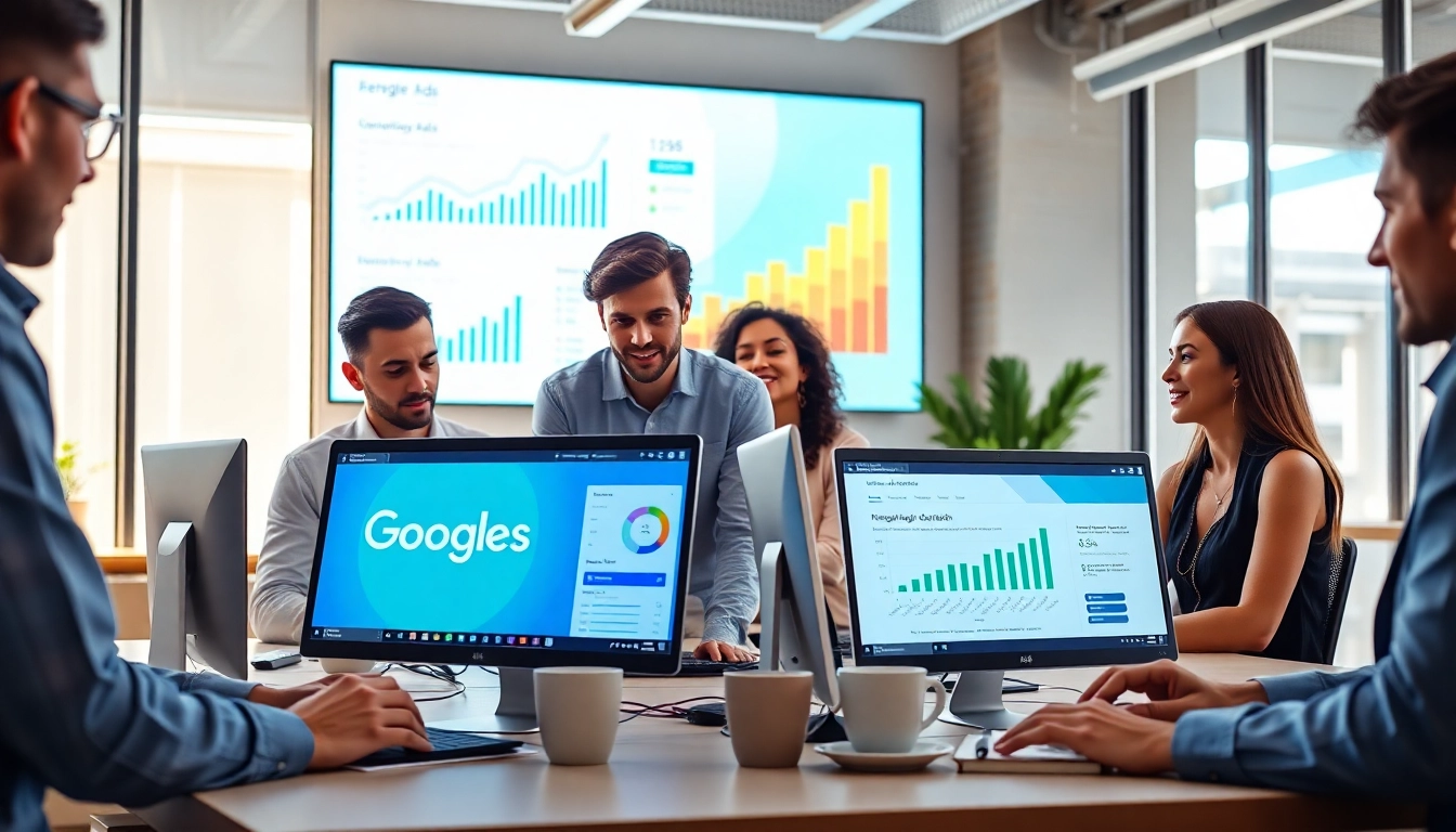 Optimize your campaigns with Google Ads Edmonton through a dynamic team brainstorming session.