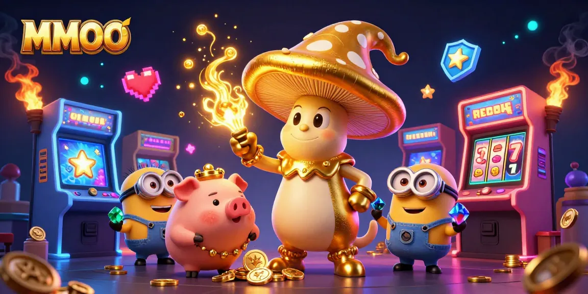 Engage with thrilling MMOO slots while wizardry and treasure hunt unfold