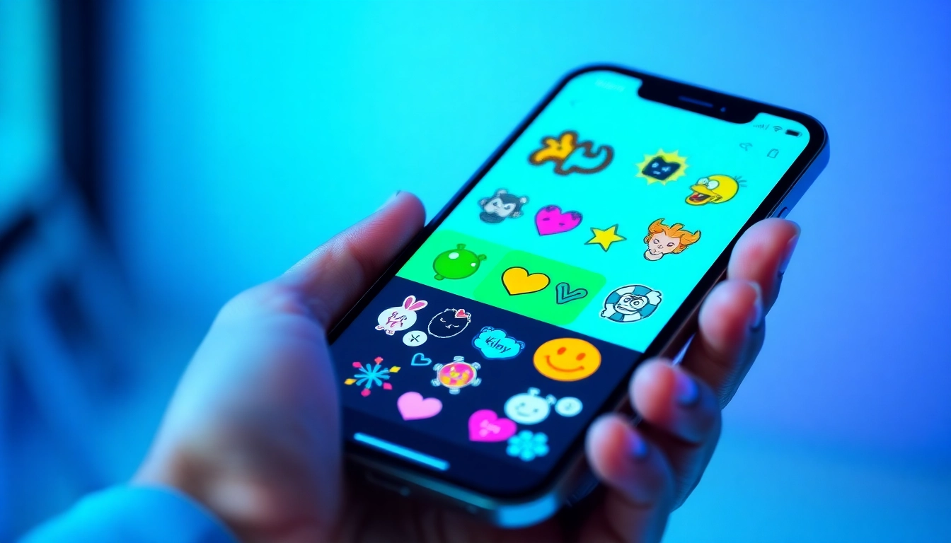 Klipy digital interface showcasing vibrant GIFs and stickers for engaging conversations.