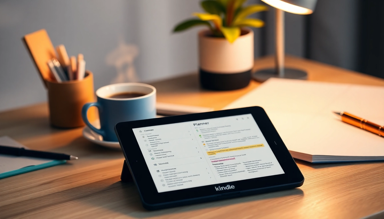 Enhance Your Productivity with Effective Planners for Kindle Scribe