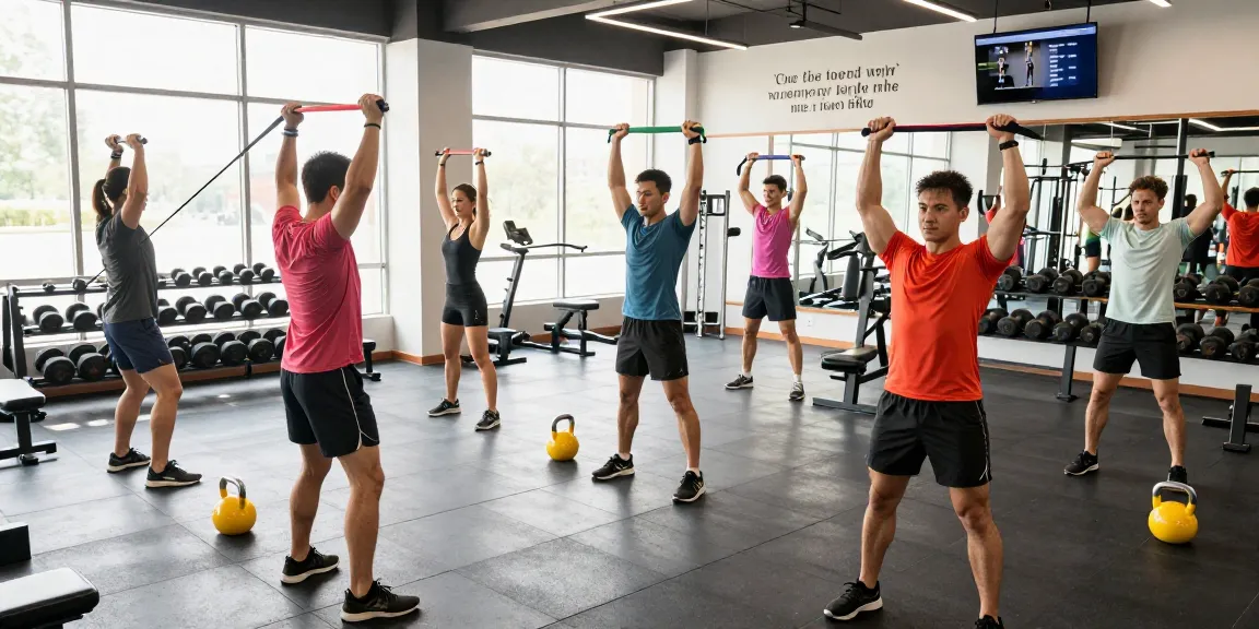 Group of fitness enthusiasts at Astera Steroid Shop training, showcasing strength and dedication.